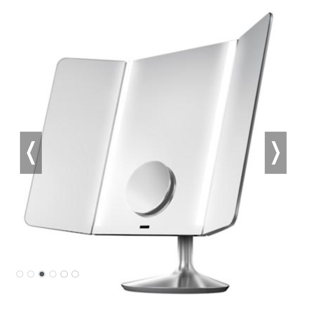 Simplehuman Wide-View Sensor Mirror - Silver